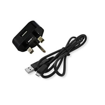 Plug Charger and USB Cable for Hand Lamp Torch Range
