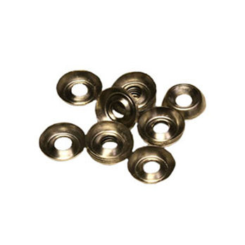 No12 Surface Screw Cup Washers Nickel Plated
