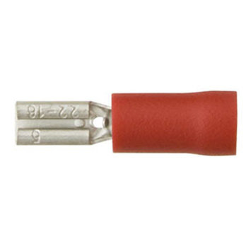 2.8mm Push On Terminals Female Red