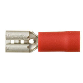 4.7mm Push On Terminals Female Red