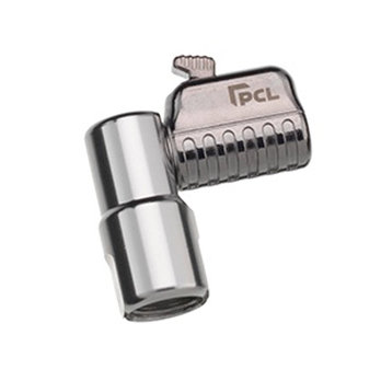 PCL Angled Clip-on Connector Rp 1/4 Inlet