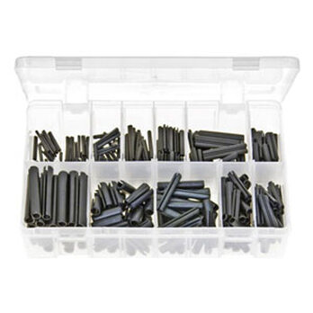 300pc 3/32-5/16in Spring Dowel/Roll Pin Assortment