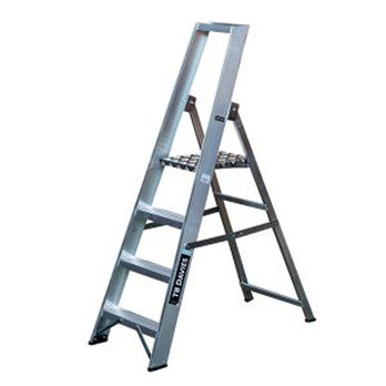 4 Tread Pro Industrial Platform Step Ladder