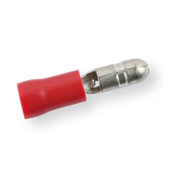 4mm Red Male Bullet Terminals