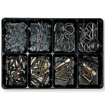 70pc Linch Pins and R-Clips Assortment