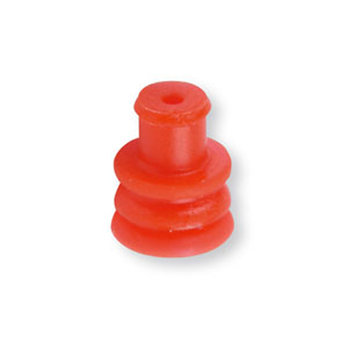 Red Rubber Cavity Plugs for Superseal Connectors
