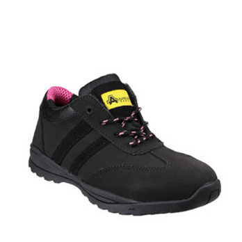 S8 Sophie Antistatic Lace up Safety Trainer Black